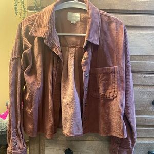 American eagle corduroy top